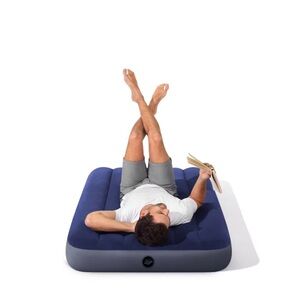 Blue Inflatable Mattress Cover